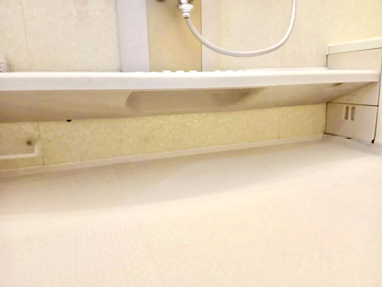 浴室クリーニングの様子 浴室クリーニングの様子